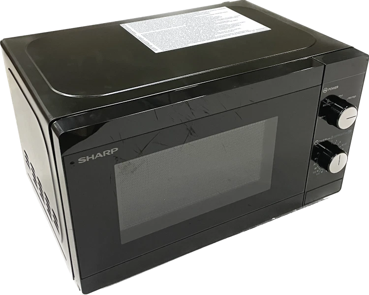 Magnetron Zwart Staal 20L 800W - 59% Korting!