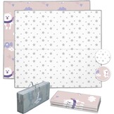 XXL Baby Speelmat 180x200cm - Dik Schuim, Omkeerbaar & Opvouwbaar