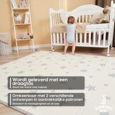 XXL Baby Speelmat 180x200cm - Dik Schuim, Omkeerbaar & Opvouwbaar