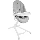 Maaltijdkit voor Baby Hug 4-in-1: Eetblad & Beschermhoes (Wit)