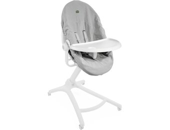 Maaltijdkit voor Baby Hug 4-in-1: Eetblad & Beschermhoes (Wit)