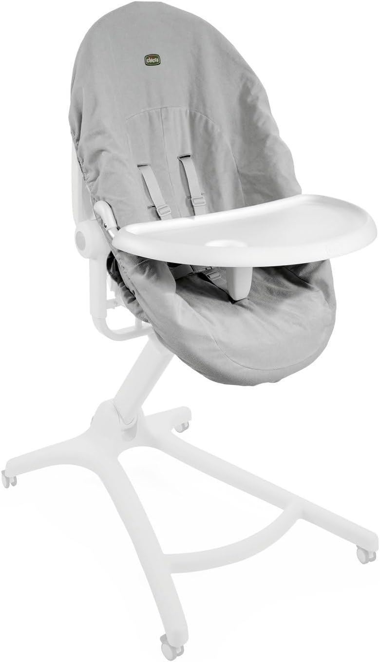 Maaltijdkit voor Baby Hug 4-in-1: Eetblad & Beschermhoes (Wit)