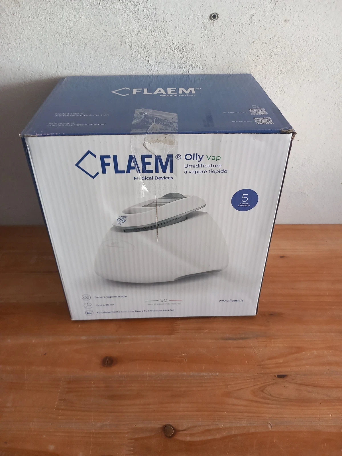 Flaem Olly Vap Luchtbevochtiger en Etherische Olie Diffuser 2168 2605