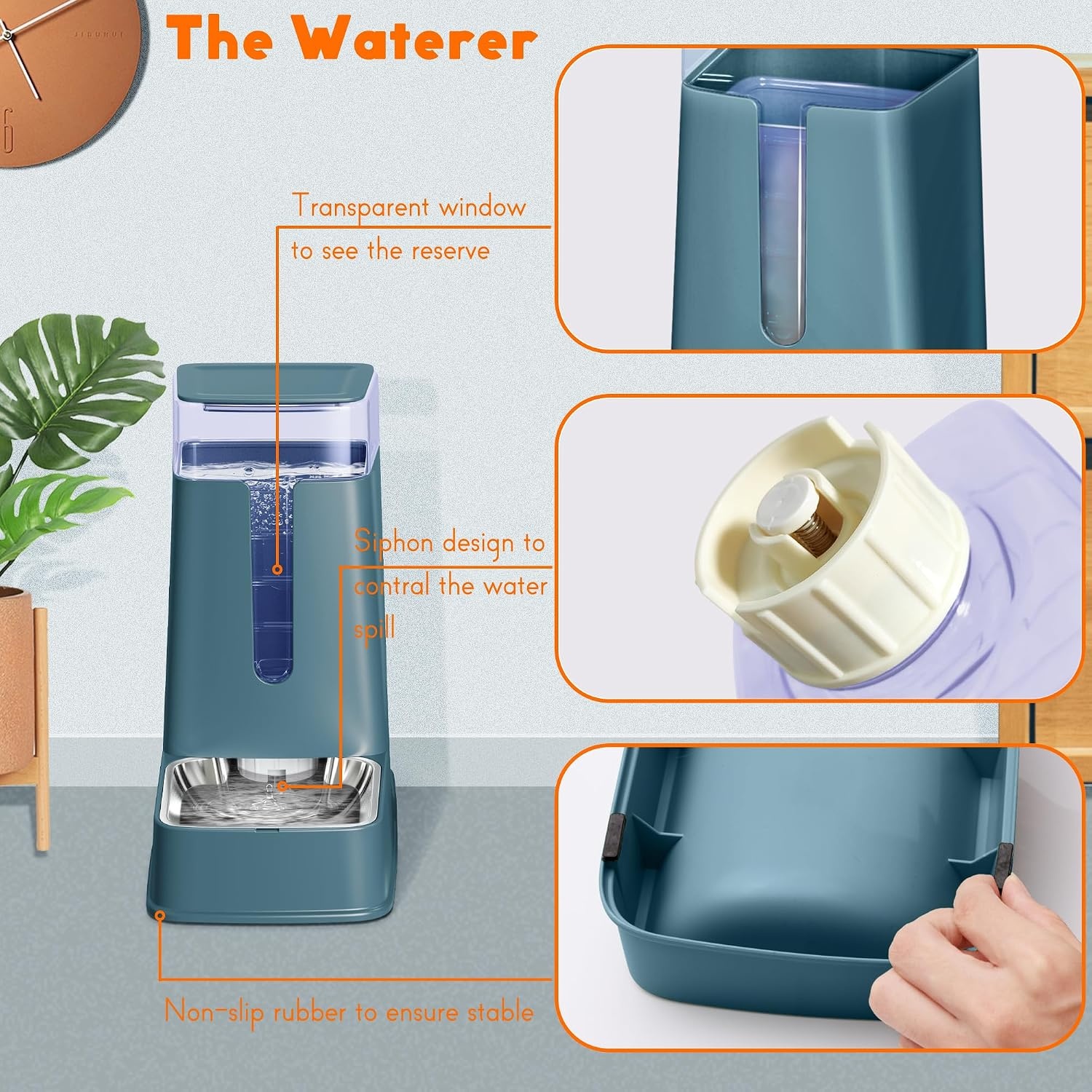Automatische Voerautomaat & Waterdispenser Set 3.5L - 29% Korting