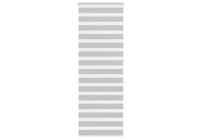 VidaXL Zebra Rolgordijn Grijs (80x230cm) - 49% Korting