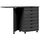 VidaXL Ladekast met Bureau MOSS - Verrijdbaar Grenenhout (54% Korting!)