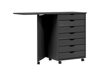 VidaXL Ladekast met Bureau MOSS - Verrijdbaar Grenenhout (54% Korting!)