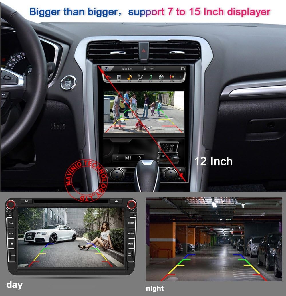 Achteruitrijcamera Remlicht Super HD 1280x720p - 58% Korting