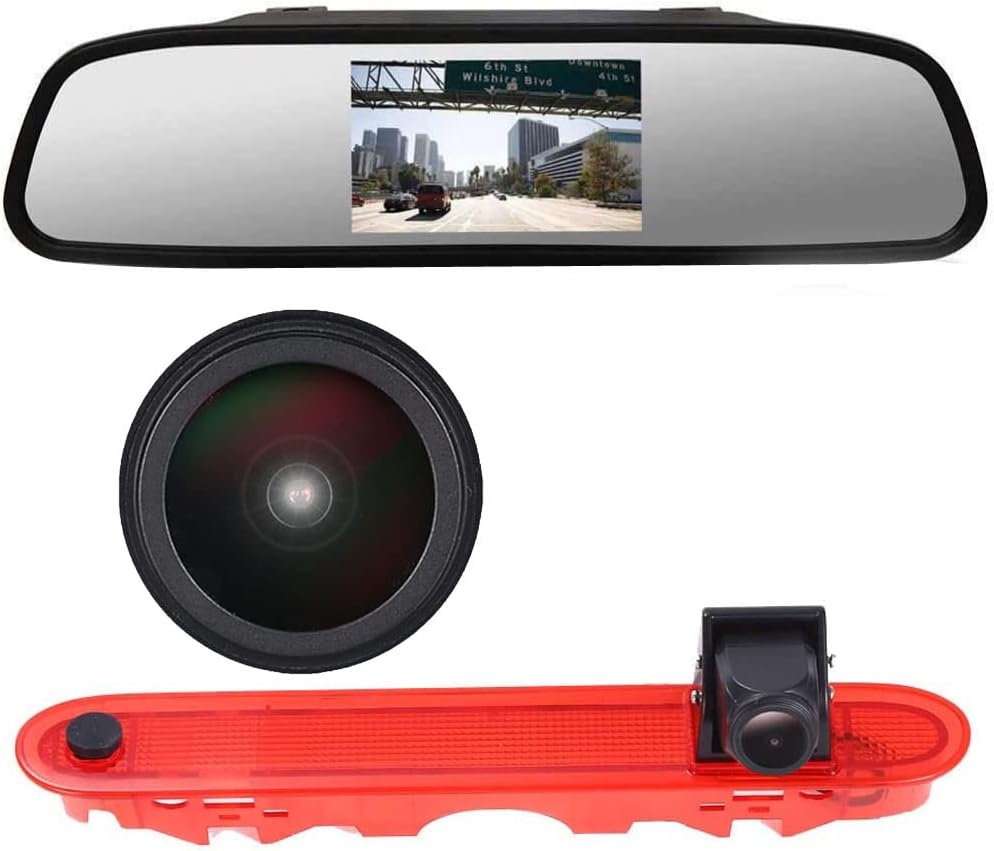 Achteruitrijcamera Remlicht Super HD 1280x720p - 58% Korting