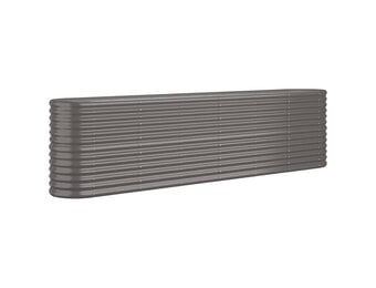 Grijze Staalplantenbak 260cm - 34% Korting