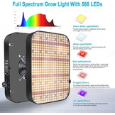 LED Groeilamp Binnenplanten 65W | Volledig Spectrum | Dimbaar | 34% Korting