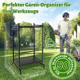 Staande Tuingereedschapshouder 35 Sleuven, 4+9 Haken | 28% Korting