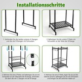 Staande Tuingereedschapshouder 35 Sleuven, 4+9 Haken | 28% Korting