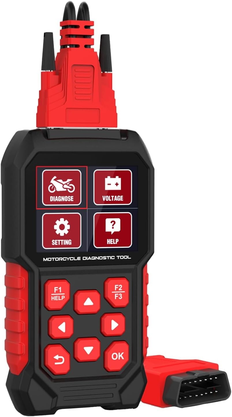 Motorfiets Foutcodelezer - Diagnostische Scanner met 35% Korting