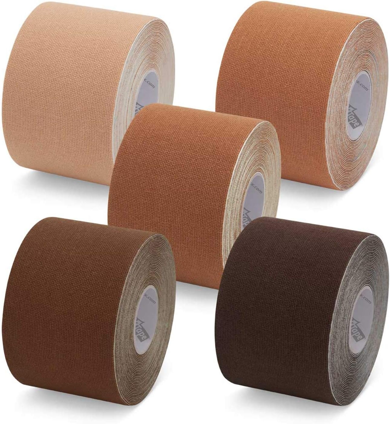 Kinesiotape 5 rollen - Gemengde kleuren - Medisch Hulpmiddel
