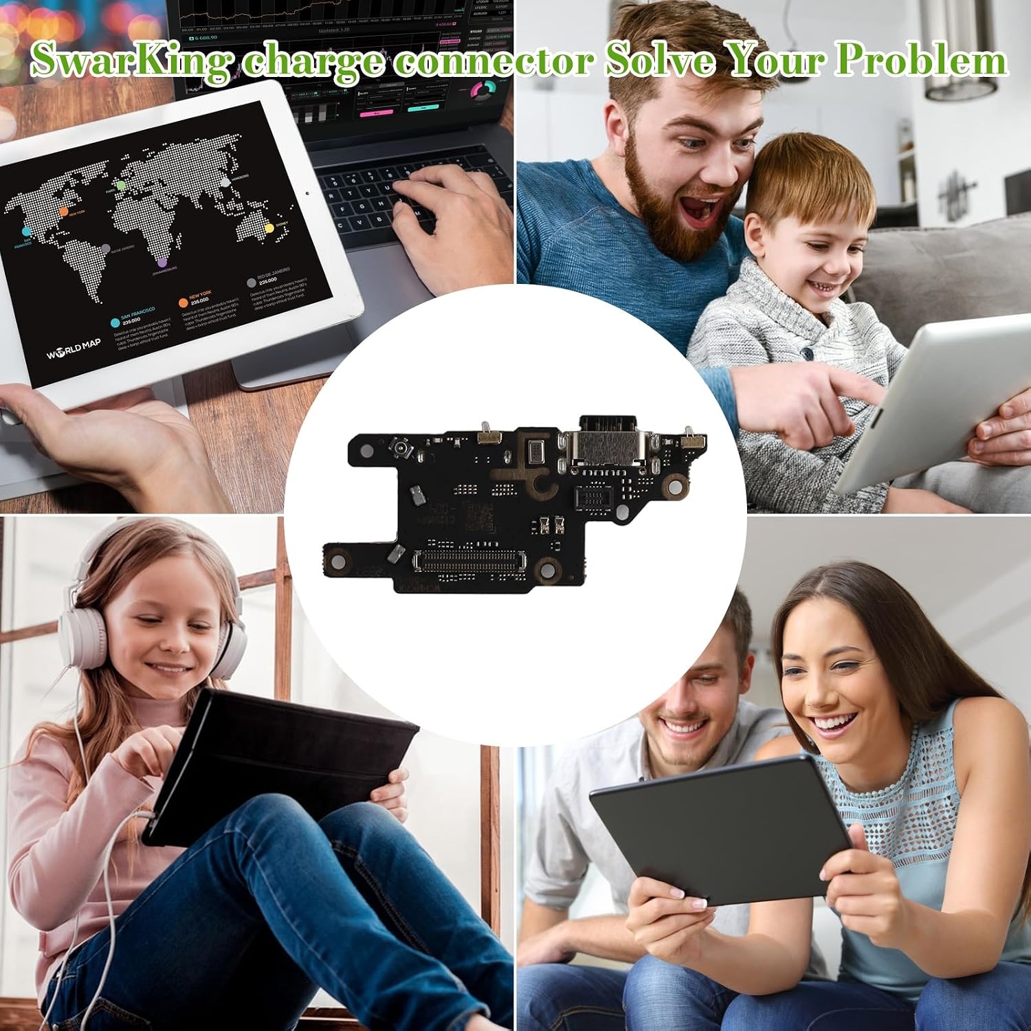USB Flex Dock Connector Oplaadpoort Vervanging Xiaomi Poco X6 Pro 5G - 56% Korting