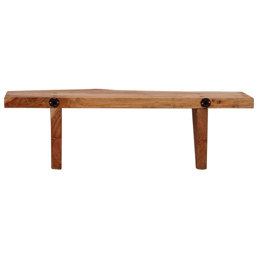 2x VidaXL Wandschappen Massief Acaciahout 60x20x18 cm - 34% Korting