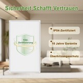 Infraroodpaneel Wit 180W - Efficiënte Warmte (1-3m²) - 29% Korting
