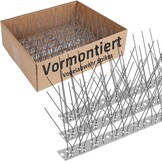 Vogelwering Spikes RVS - 10,56m - Diervriendelijk & Voorgemonteerd - 29% Korting