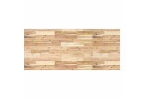 Tafelblad massief acaciahout 120x60x4 cm - 43% Korting