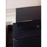 Massief Grenenhouten Bedframe - Zwart - 200x200cm - 53% Korting!