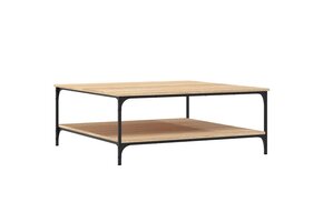 VidaXL Salontafel Sonoma Eiken 100x100x40 cm - 48% Korting!