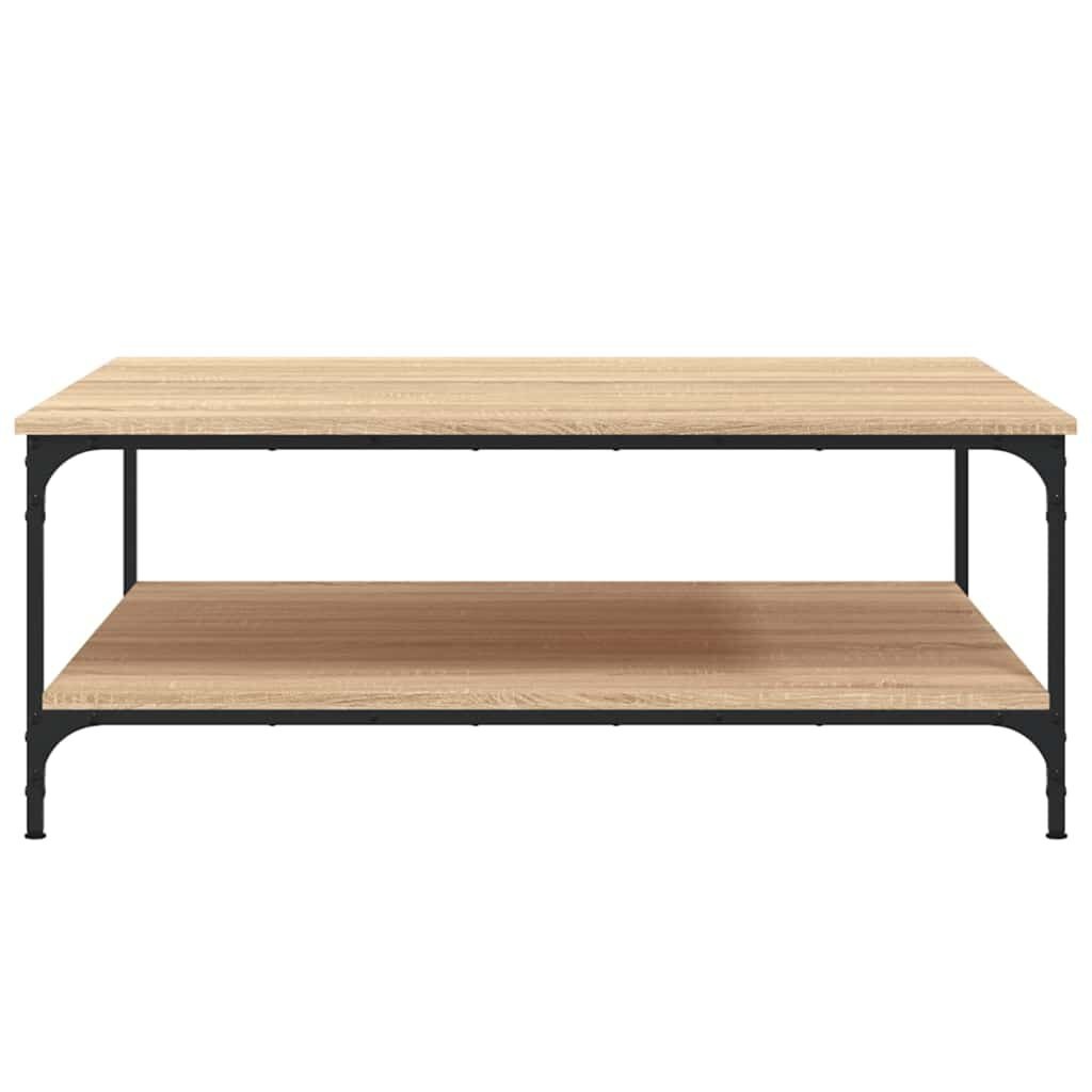 Salontafel Bewerkt Hout 100x100x40 cm Sonoma Eiken - 29% Korting