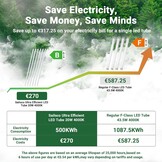 LED TL-buis T8 150cm 20W 4000K Neutraal Wit - Set van 6 (60% korting)