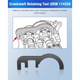 Distributieset BMW N47/N57 Dieselmotoren | Nokkenas & Krukas Afstelgereedschap | Koolstofstaal | 57% Korting