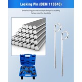 Distributieset BMW N47/N57 Dieselmotoren | Nokkenas & Krukas Afstelgereedschap | Koolstofstaal | 57% Korting