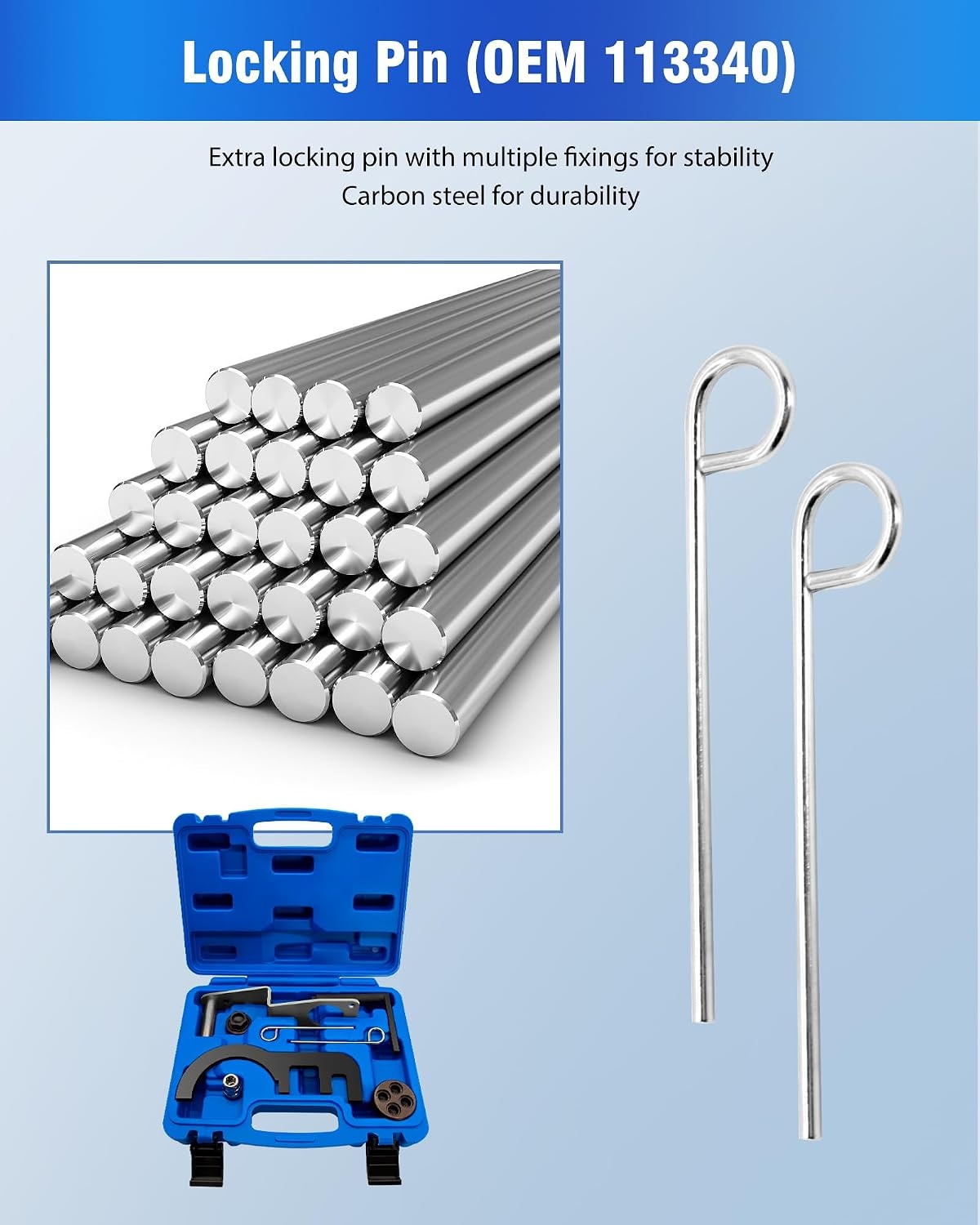 Distributieset BMW N47/N57 Dieselmotoren | Nokkenas & Krukas Afstelgereedschap | Koolstofstaal | 57% Korting