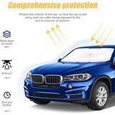 Auto Voorruit Zonnescherm 135x79 cm | Opvouwbaar met UV-Bescherming | 54% Korting