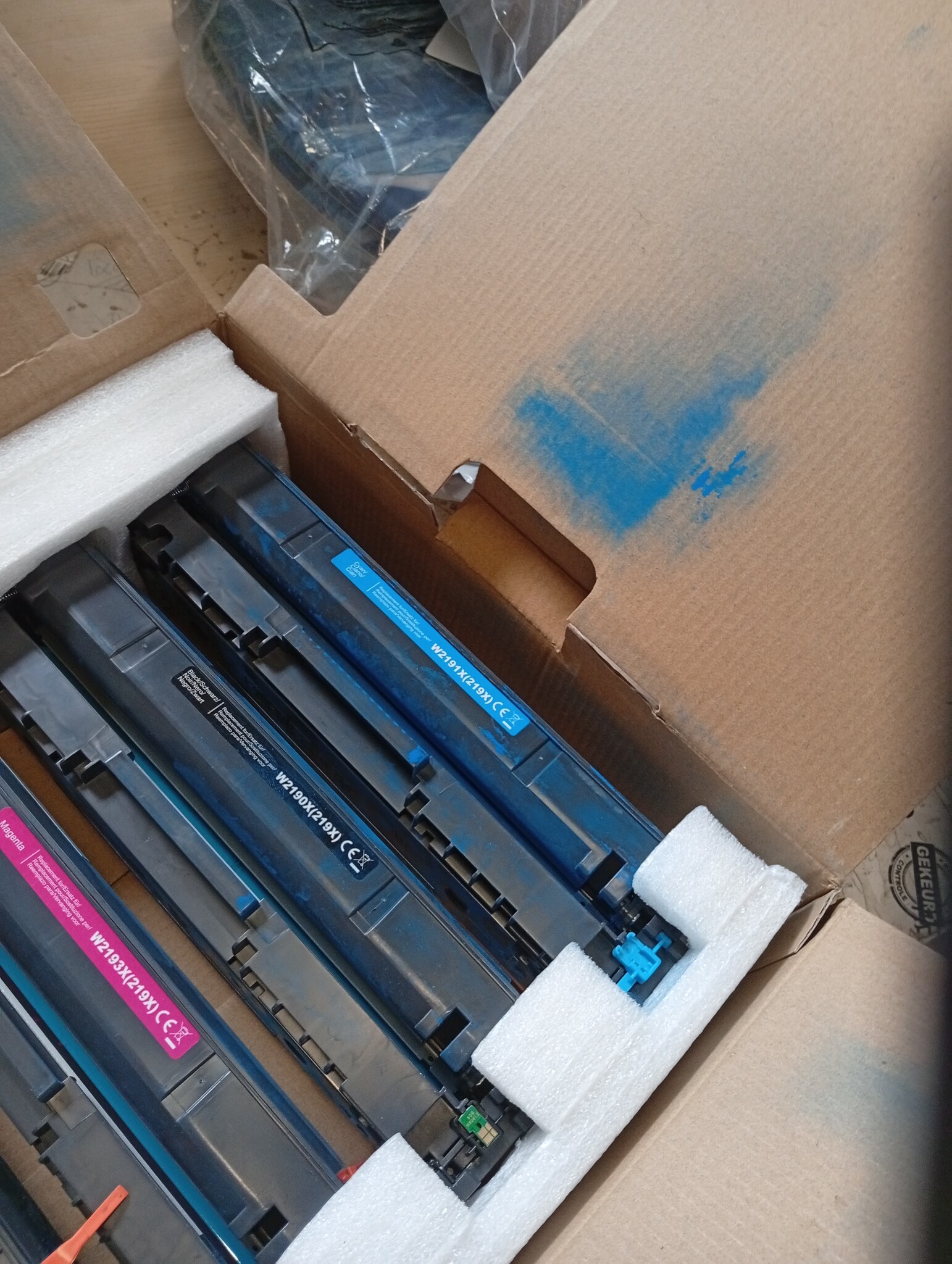 4-pack HP 219X Tonercartridges Zwart/Cyaan/Magenta/Geel - 75% Korting
