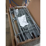 vidaXL Bedframe Metaal Grijs 200x200 cm - 54% Korting!