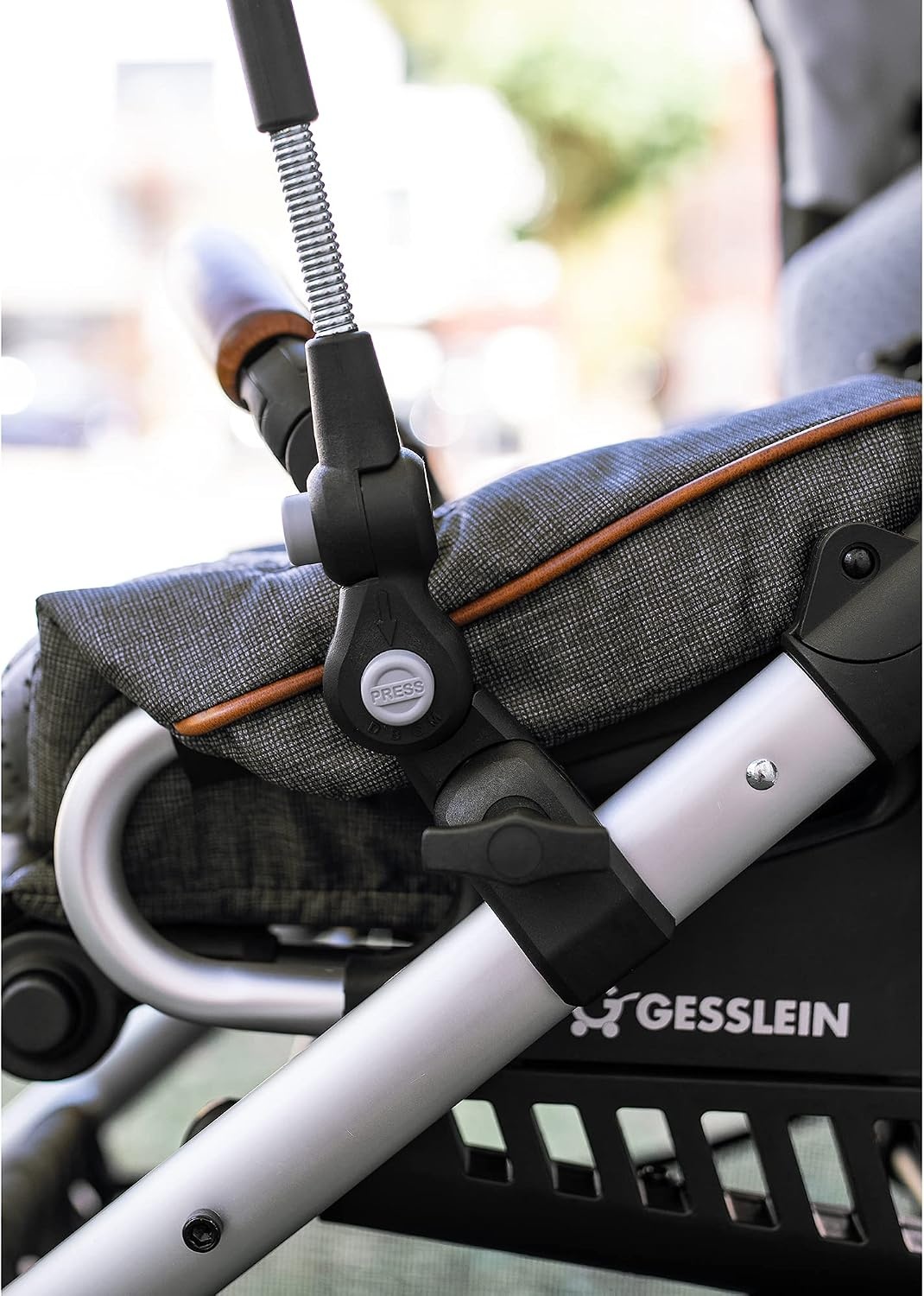 Parasol Kinderwagen & Buggy Grijs | 70 cm | Flexibel & Universeel | 29% Korting
