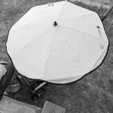 Parasol Kinderwagen & Buggy Grijs | 70 cm | Flexibel & Universeel | 29% Korting