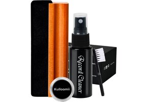 Vinyl Reinigingsset 4-in-1: Borstel, Naaldborstel, Vloeistof & Gel - 40% Korting