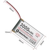 2x 3000mAh Lithium Polymeer Batterij voor ESP32 (3,7V) | 40% Korting