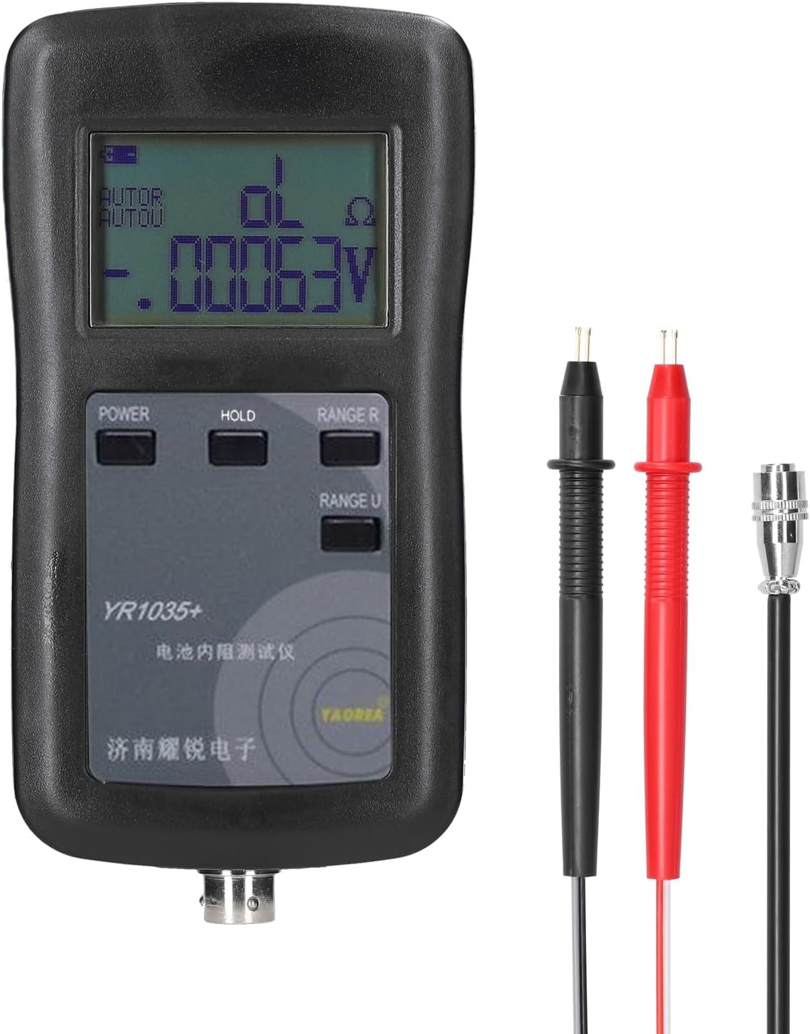 YR1035 Interne Batterij Tester 100V Zwart - 29% Korting