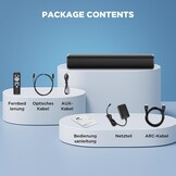 Krachtige Soundbar met Bluetooth 5.3 - 56W Home Cinema Systeem