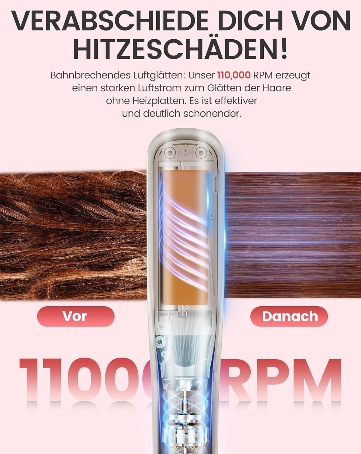 HOMEASY Air Haarstijltang - 57% Korting