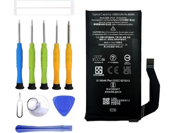 Accu GP5JE voor Google Pixel 7a - 4300mAh met Gereedschap (27% Korting)