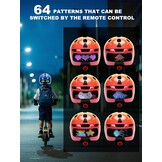 Kinderfietshelm met LED & Afstandsbediening - 28% Korting!