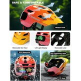 Kinderfietshelm met LED & Afstandsbediening - 28% Korting!