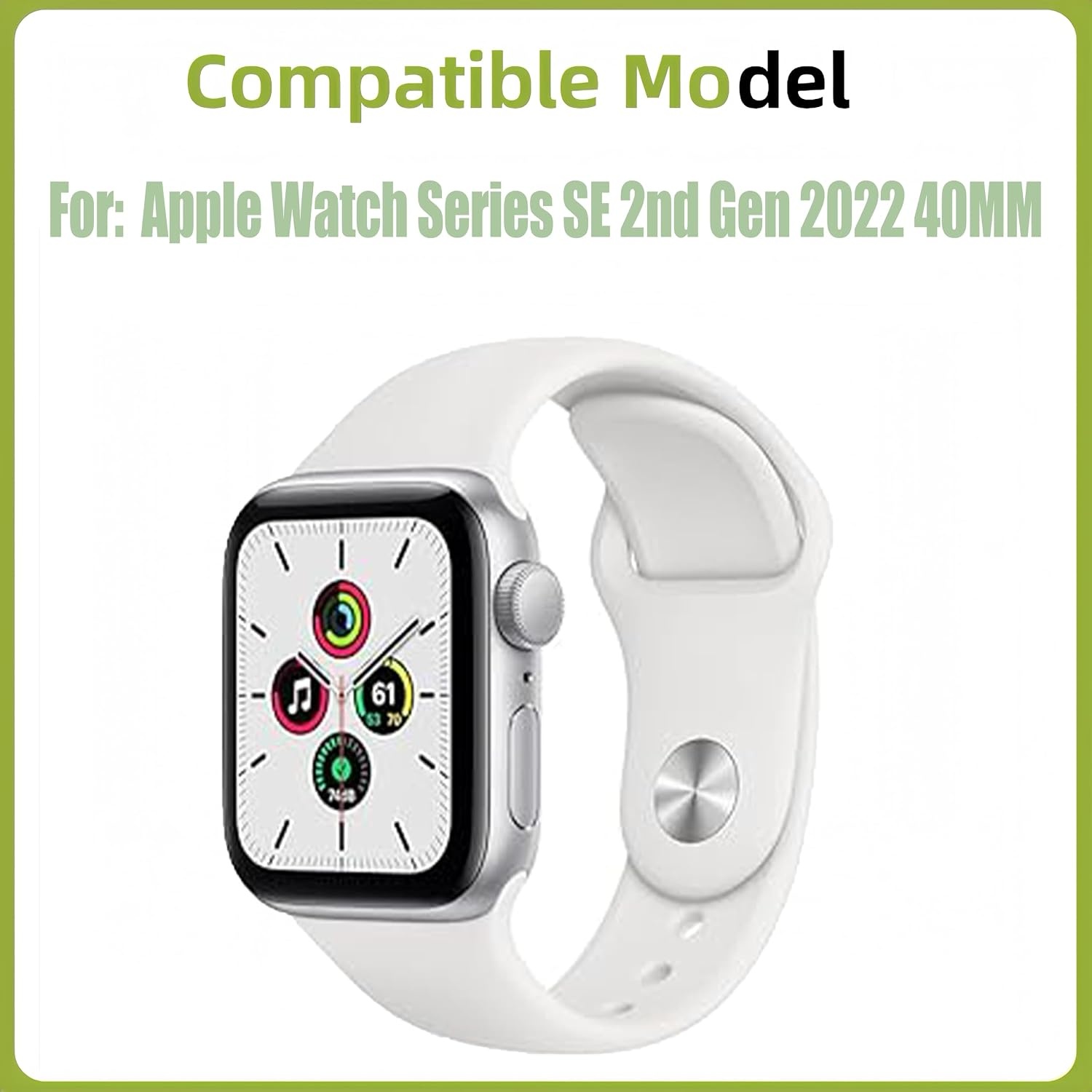 Vervangingsaccu Apple Watch SE 2022 40mm (A2721) - 39% Korting