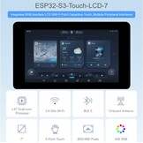 ESP32-S3 Ontwikkelbord met 7" Touchscreen - 29% Korting