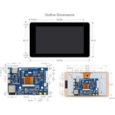 ESP32-S3 Ontwikkelbord met 7" Touchscreen - 29% Korting