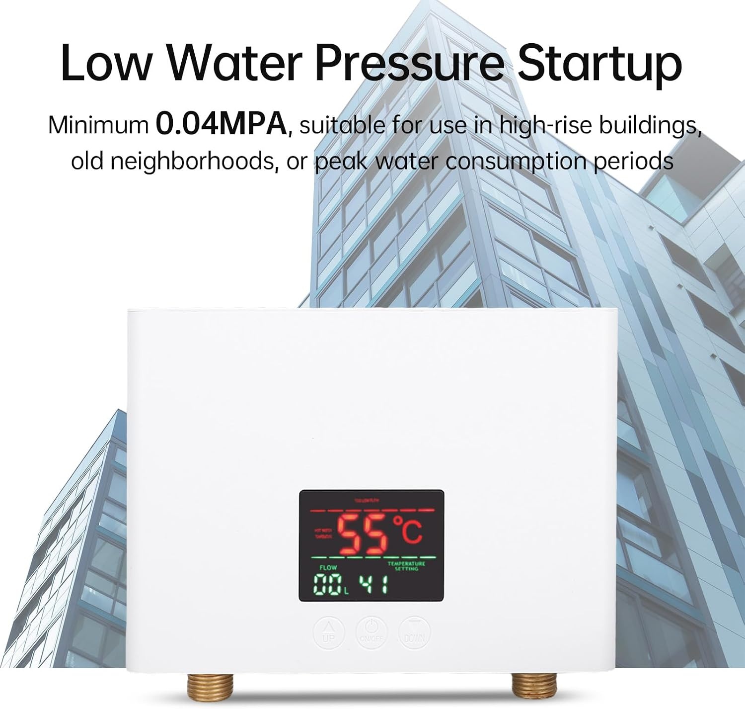 Elektrische Doorstroomboiler 5500W - Direct Warm Water - 29% Korting!