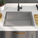 RVS Handgemaakte Spoelbak met 34% Korting