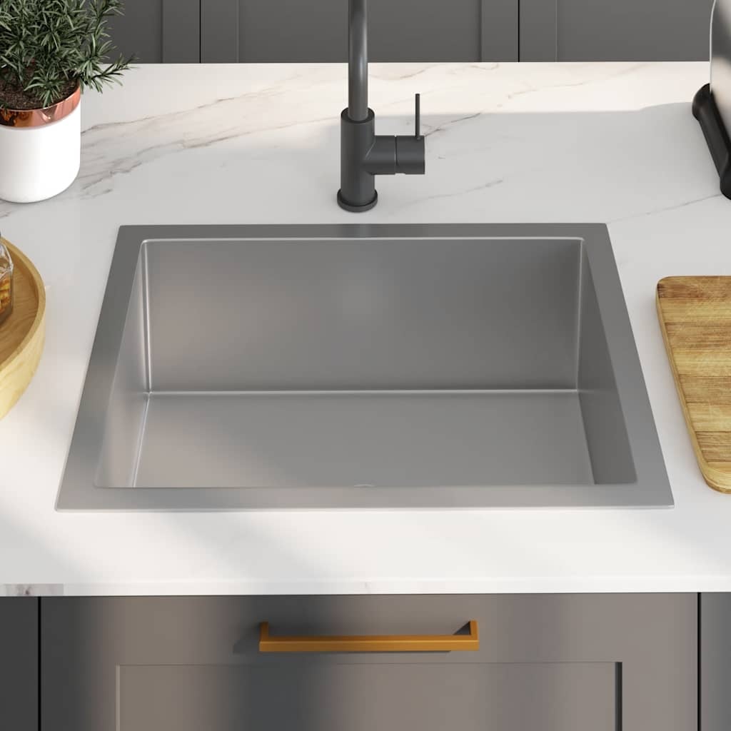 RVS Handgemaakte Spoelbak met 34% Korting